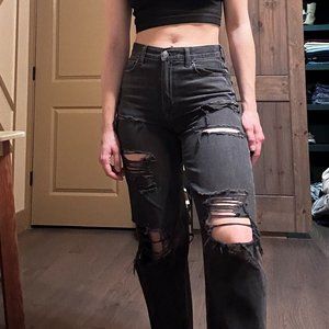 black jeans
